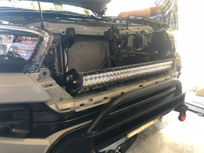 Hidden Upper Grille LED Light Bar Mounting Brackets For 2016-2023 Toyota Tacoma - Recon Recovery