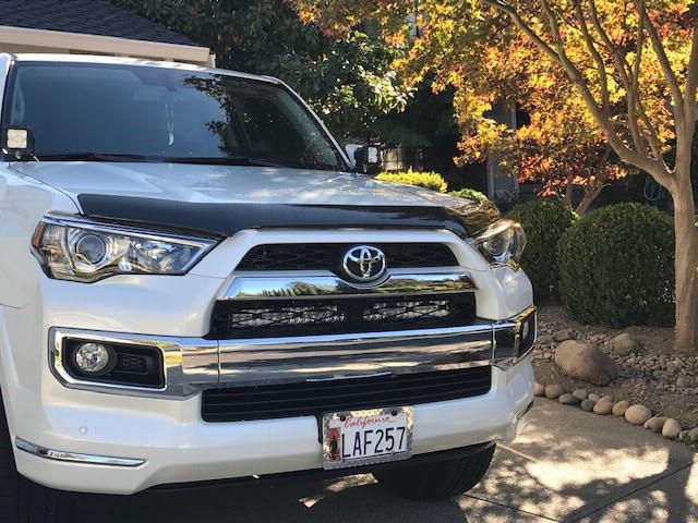 32" Hidden Grille LED Light Bar Mounting Brackets For 2014-2024 Toyota 4Runner
