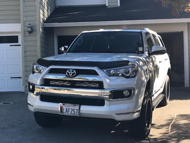 32" Hidden Grille LED Light Bar Mounting Brackets For 2014-2024 Toyota 4Runner