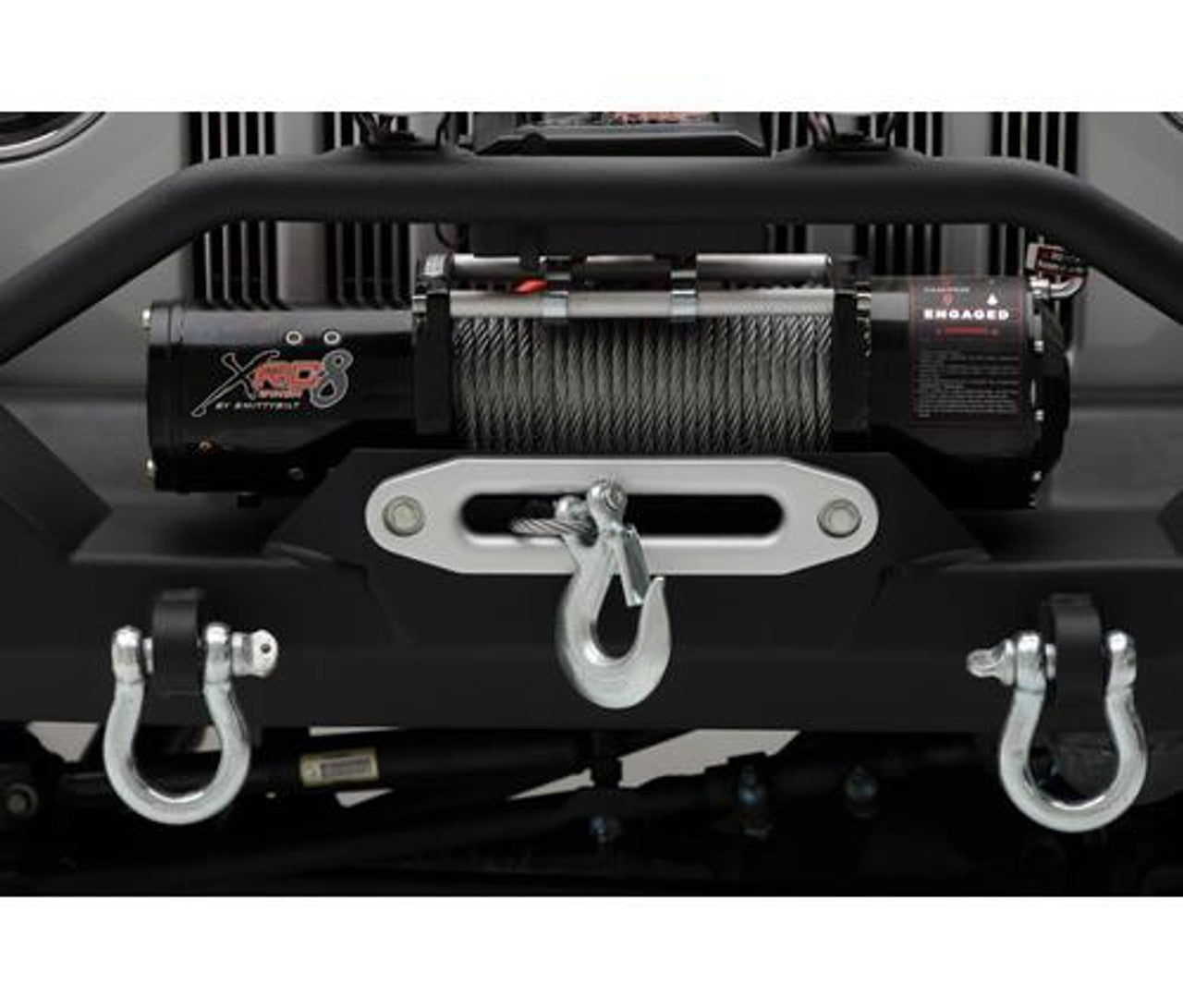 Smittybilt Aluminum Hawse Fairlead - Polished W/ No Logo - Recon Recovery