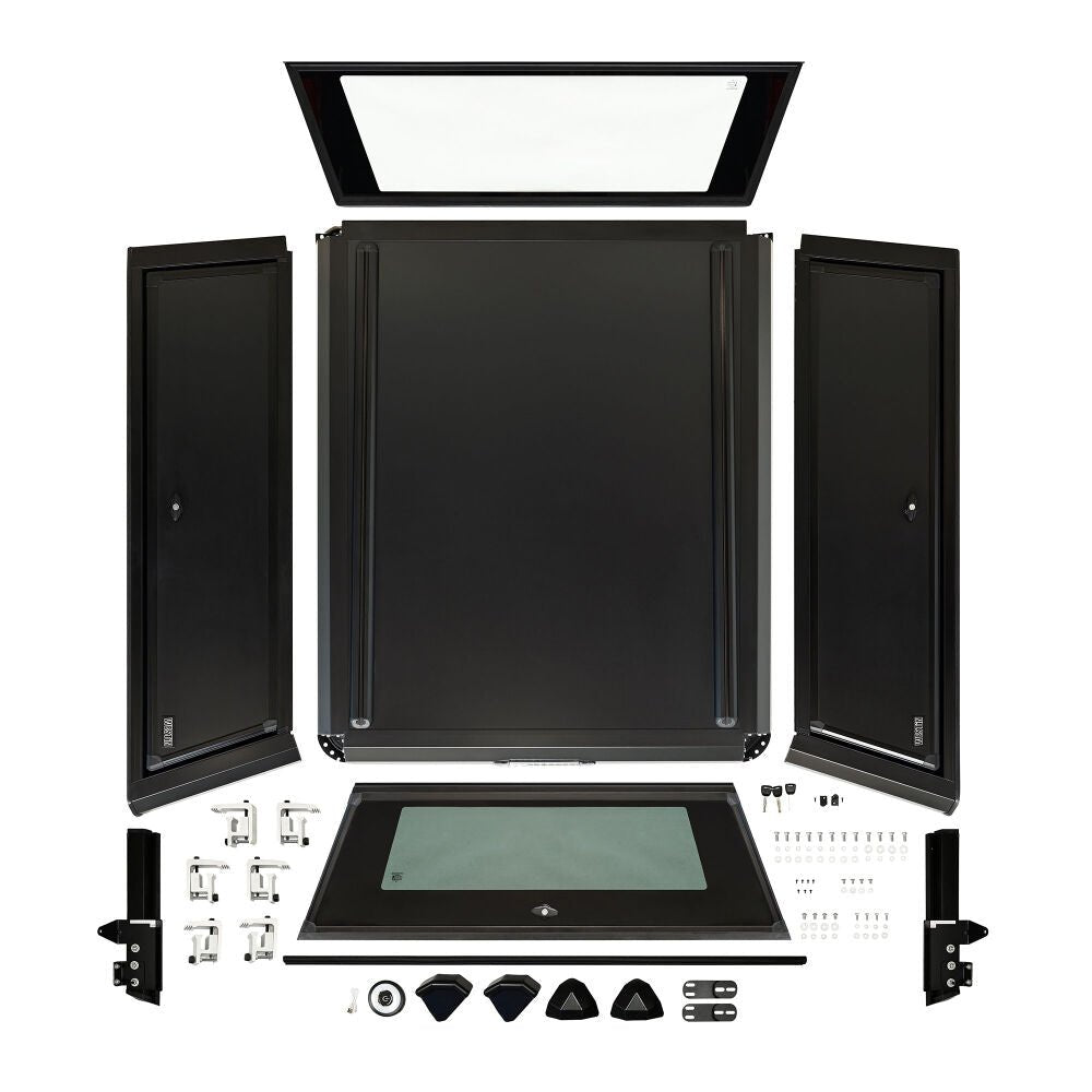 Westin Automotive EXP Aluminum Bed Cap for 2023-2026 GM Colorado Canyon Crew Cab- Recon Recovery