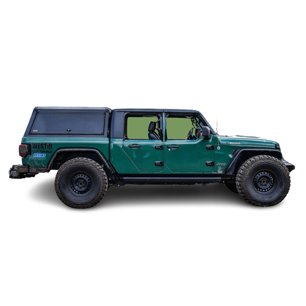 Westin Automotive EXP Bolt on Aluminum Bed Cap for 2024-2026 Jeep Gladiator JT - Recon Recovery