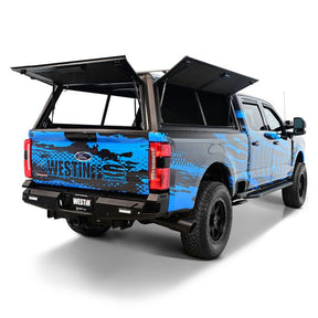 Westin Automotive EXP Bolt on Aluminum Bed Cap for 2023-2026 Ford F-250 F-350 6.8ft Bed - Recon Recovery