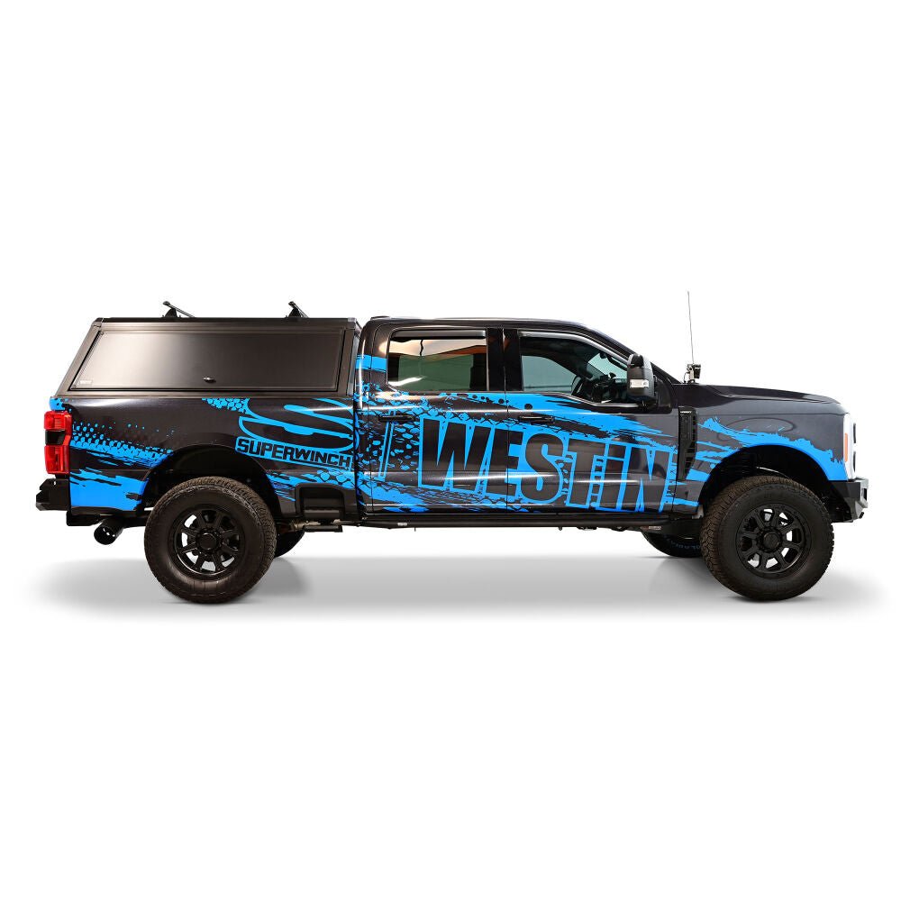 Westin Automotive EXP Bolt on Aluminum Bed Cap for 2023-2026 Ford F-250 F-350 6.8ft Bed - Recon Recovery