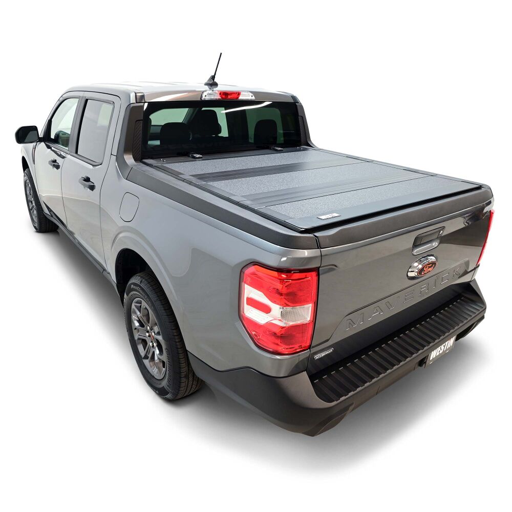 Hard Tri-Fold Aluminum Low Profile Tonneau Cover for 2022-2026 Ford Maverick