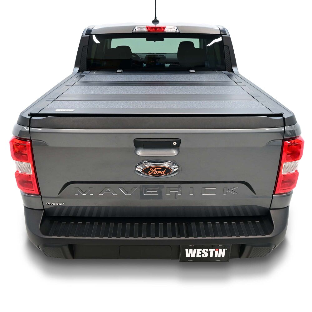 Hard Tri-Fold Aluminum Low Profile Tonneau Cover for 2005-2021 Nissan Frontier 5ft Bed