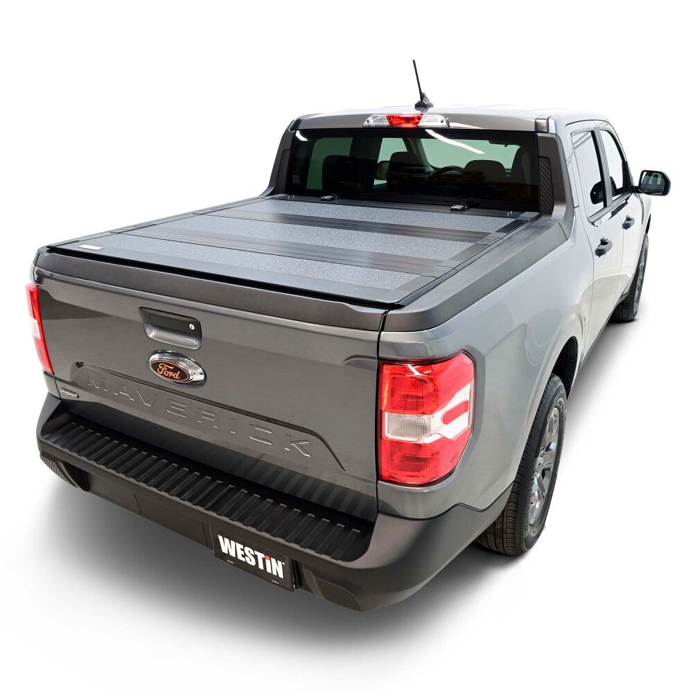 Hard Tri-Fold Aluminum Low Profile Tonneau Cover for 2022-2026 Ford Maverick