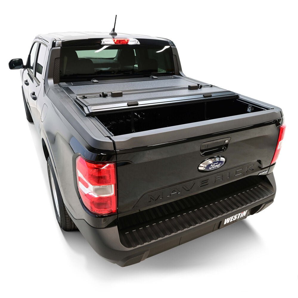 Hard Tri-Fold Aluminum Low Profile Tonneau Cover for 2022-2026 Ford Maverick