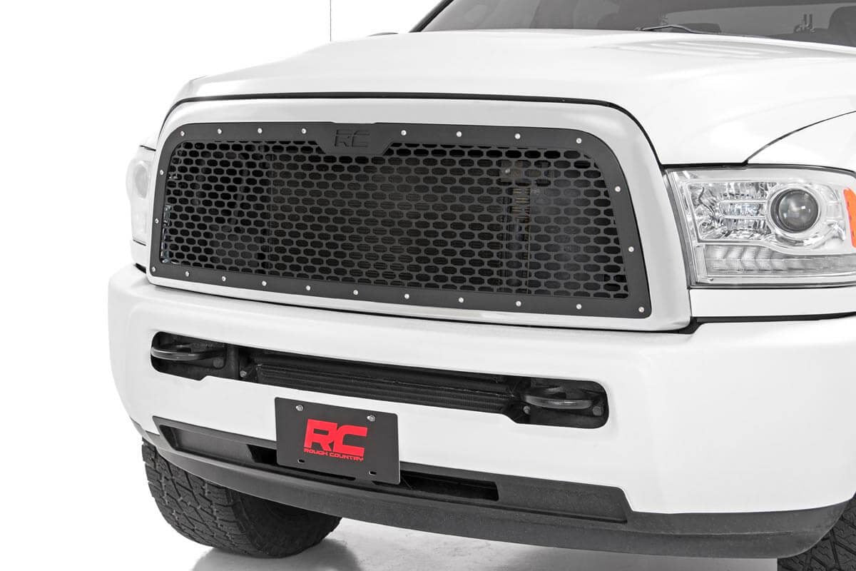 Rough Country Mesh Grille for 2013-2018 Ram 2500 & 3500