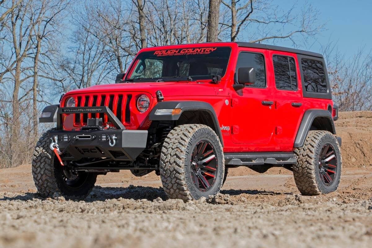 Rough Country 3.5 Inch Lift Kit for 2018-2023 Jeep Wrangler Unlimited