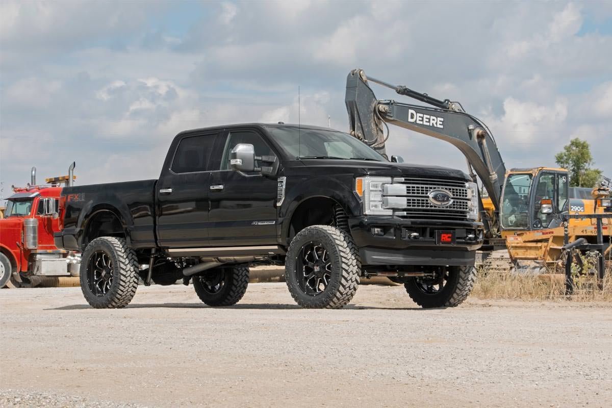 Rough Country with Front Driveshaft 6 Inch Lift Kit for 2017-2022 Ford F-250 & F-350