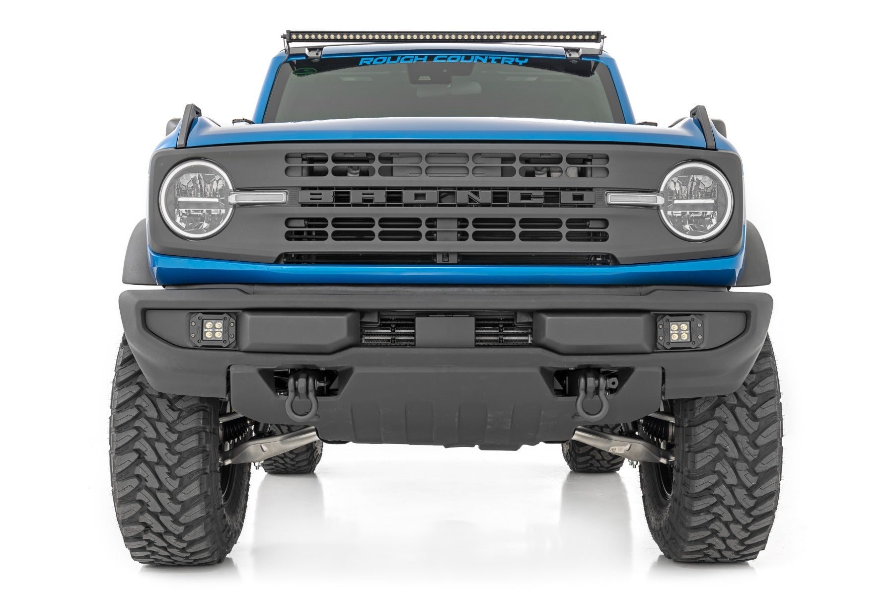 Rough Country Tow Hook Brackets for 2021-2026 Ford Bronco