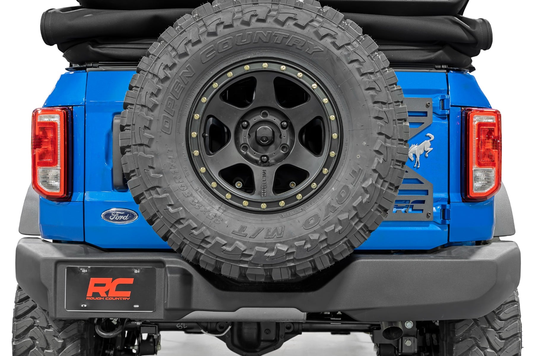 Rough Country Spare Tire Relocation for 2021-2026 Ford Bronco