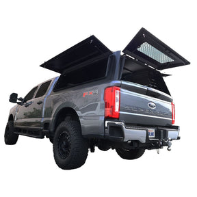 OVS Expedition Stainless Steel Bed Cap with Wing Doors for 2023-2026 Ford F-250 & F-350