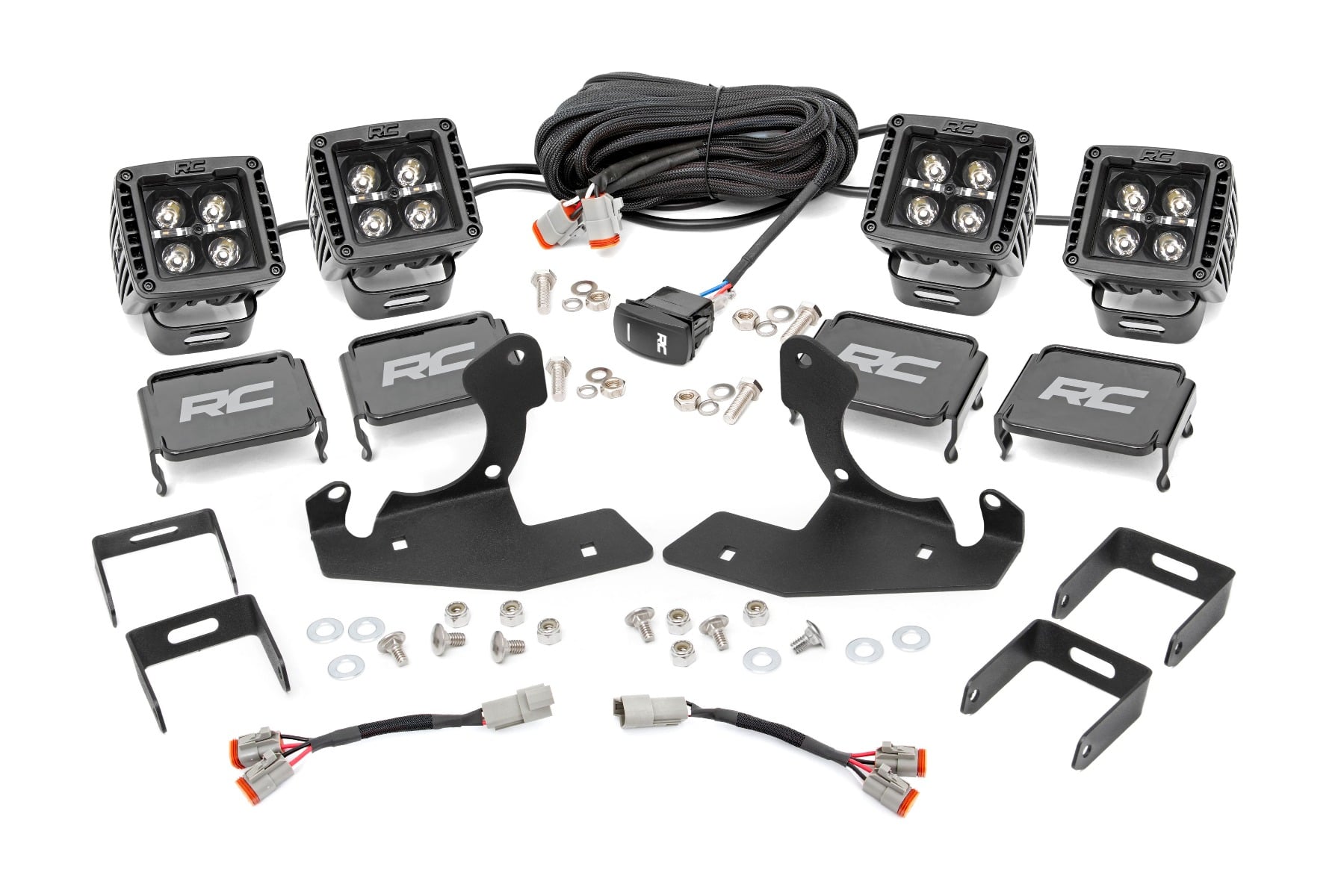 Rough Country LED Light Kit for 2011-2014 Chevy Silverado 2500 HD/3500 HD