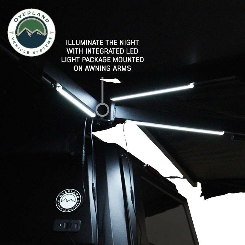 OVS XD Nomadic 270 Degree Free Standing Awning with LED Lights - Recon Recovery