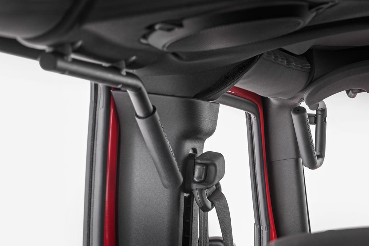 Rough Country Grab Handles for 2007-2018 Jeep Wrangler JK/Wrangler Unlimited