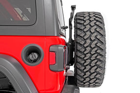 Rough Country Tire Carrier Relocation Plate for 2018-2026 Jeep Wrangler JL/Wrangler Unlimited