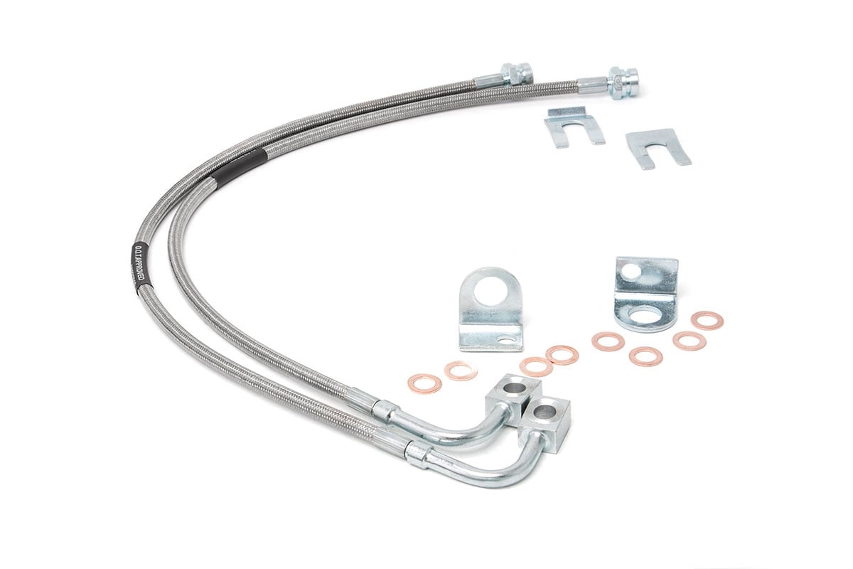 Rough Country Brake Lines for 2007-2018 Jeep Wrangler JK/Wrangler Unlimited