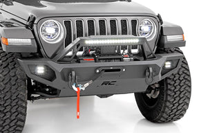 Rough Country Front Winch Bumper Jeep Gladiator JT/Wrangler JK & JL/Wrangler Unlimited