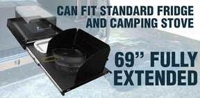 OVS Large Overlanding Refrigerator Tray and Extendable Sink Slide