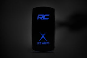 RC V2 Lazer UTV Whip Light Kit – 2400 Lumen Multicolor LED Pair | Complete Off-Road Lighting Package