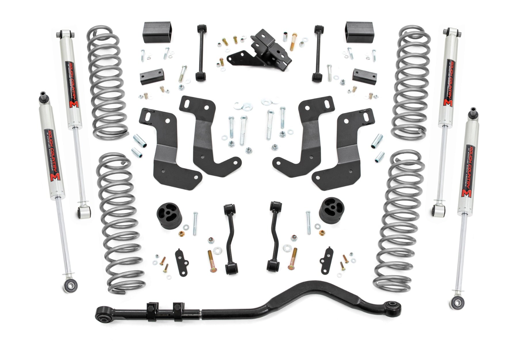 Rough Country 3.5 Inch Lift Kit for 2018-2023 Jeep Wrangler Unlimited