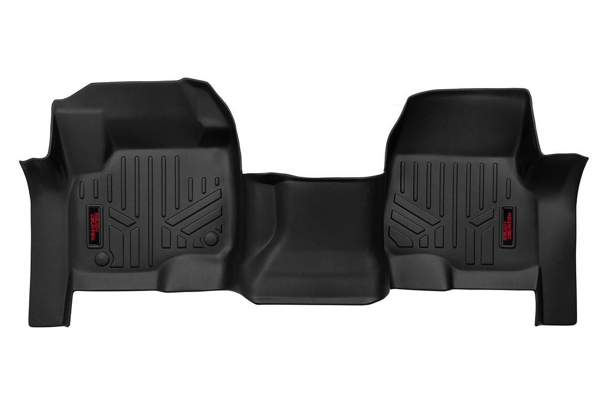 Rough Country Floor Mats Front  Ford F-250/F-350 Super Duty 2WD/4WD (2017-2025)