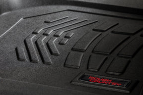 Rough Country Sure-Fit Floor Mats for 2019-2026 Chevy/GMC 1500 & 2500HD/3500HD