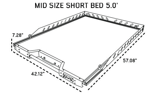 OVS Truck Bed Cargo Bedslide Extension - Recon Recovery