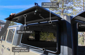 OVS Expedition Stainless Steel Truck Cap for 2023-2026 Colorado Canyon 5ft Bed - Recon Recovery