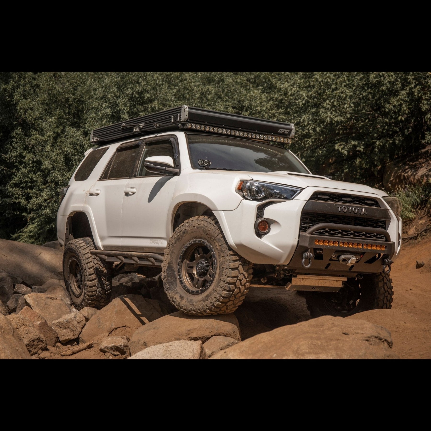 C4 Fabrication Lo-Pro Winch Bumper for 2014-2024 Toyota 4Runner - Recon Recovery