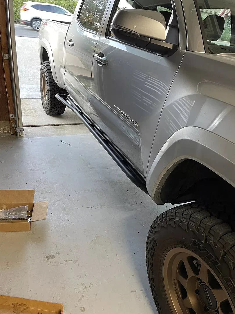 Cali Raised Bolt On Trail Edition Rock Sliders For 2005-2023 Toyota Tacoma USA Made