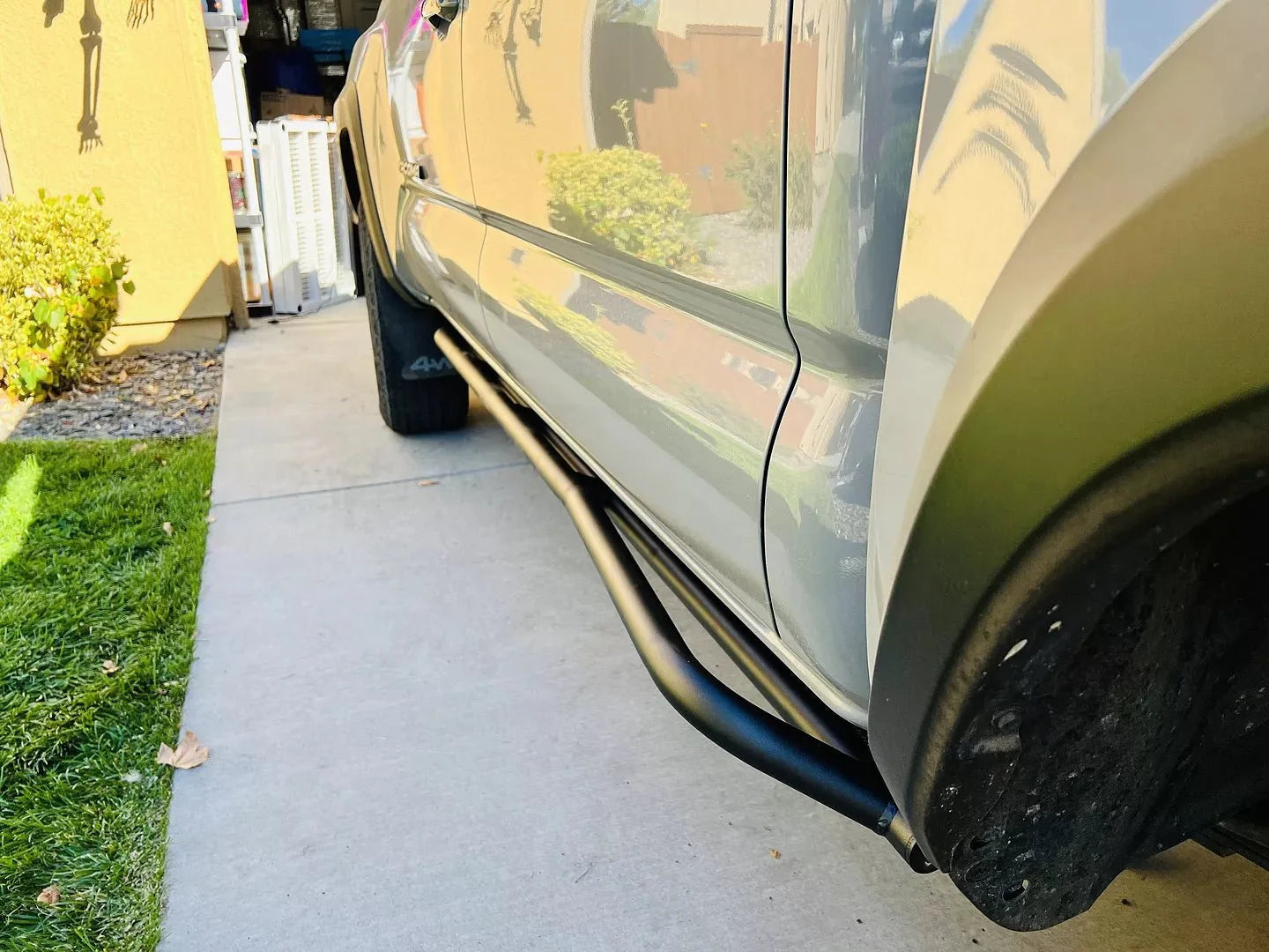 Cali Raised Bolt On Trail Edition Rock Sliders For 2005-2023 Toyota Tacoma USA Made