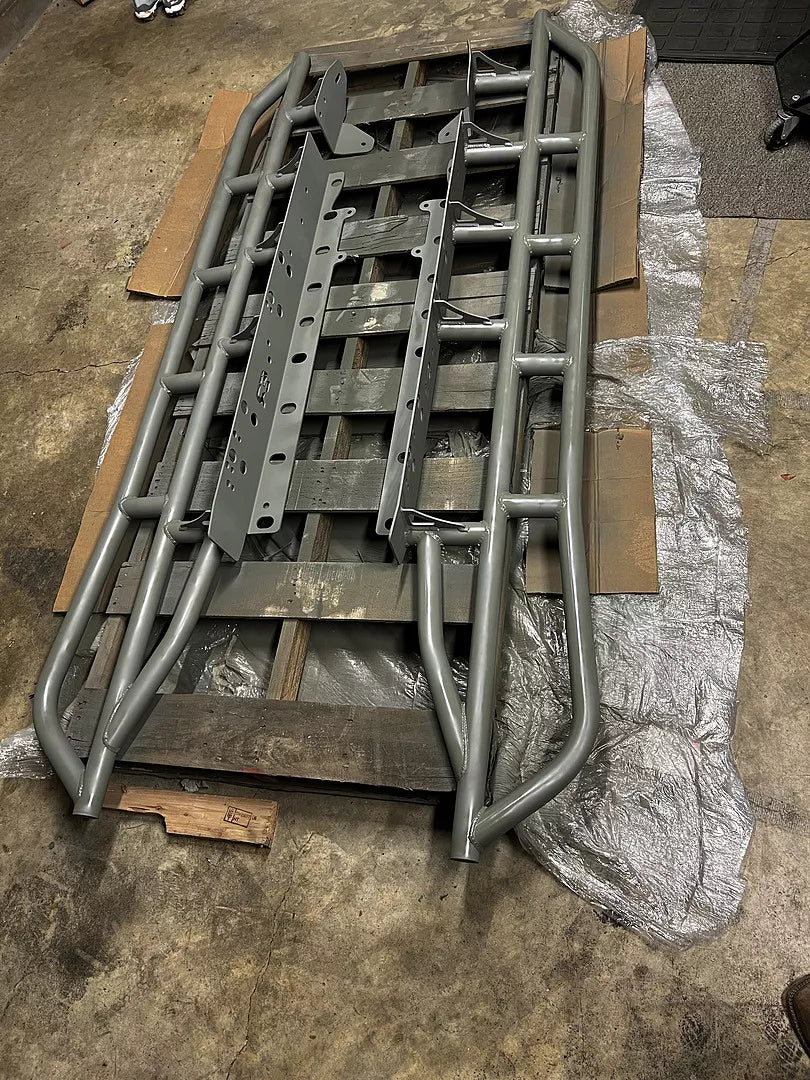 CR Step Edition Bolt on Rock Slider Steps For 2014-2021 Toyota Tundra - Recon Recovery