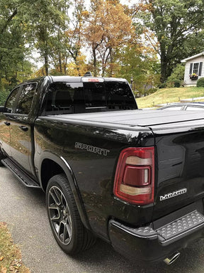 BAK Industries MX4 Hard Tri Fold Tonneau for 2014-2019 GM Silverado Sierra 2500 3500 8ft Bed