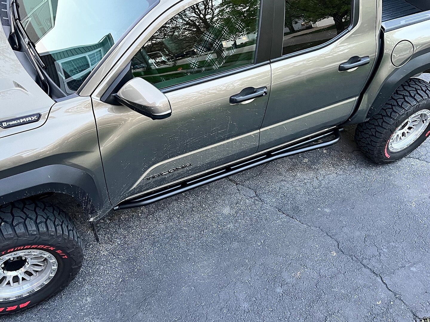 Cali Raised Bolt On Trail Edition Rock Sliders For 2005-2023 Toyota Tacoma USA Made