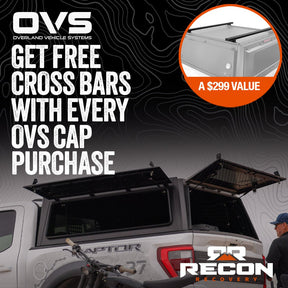 OVS Expedition Stainless Steel Truck Cap for 2019-2026 Ram 1500 5.7' Bed - Recon Recovery