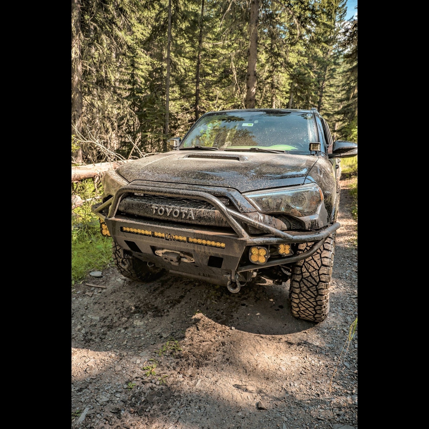 C4 Fabrication Hybrid Front Bumper for 2014-2024 Toyota 4Runner - Recon Recovery