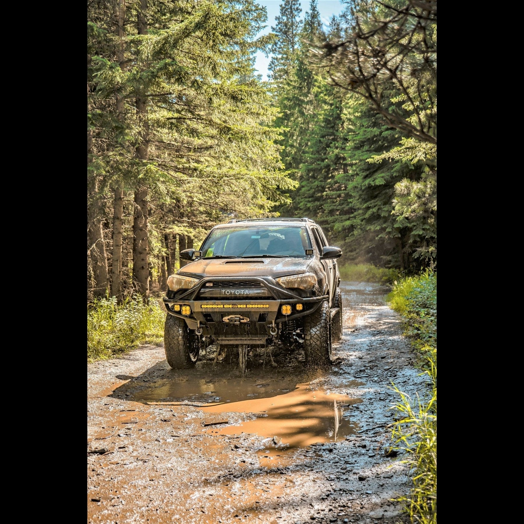 C4 Fabrication Hybrid Front Bumper for 2014-2024 Toyota 4Runner - Recon Recovery