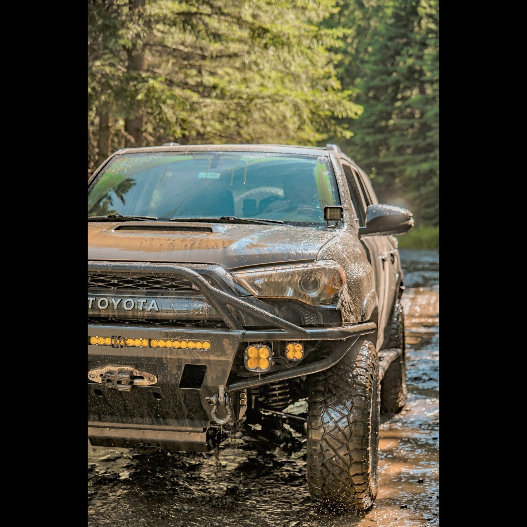 C4 Fabrication Hybrid Front Bumper for 2014-2024 Toyota 4Runner - Recon Recovery