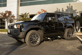 Smittybilt Angular Bolt on Drop Steps for 2024-2026 Toyota Land Cruiser - Textured Black
