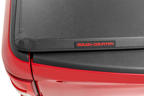 Rough Country Soft Tri-Fold Bed Cover for 2004-2014 Ford F-150