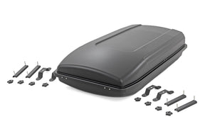 Rough Country Rooftop Cargo Storage Box MADE IN USA | 14.46 Cu Ft Lockable Roof Storage