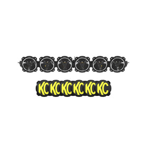 KC HiLites Bronco Bumper Mounted 39" Gravity️ Titan LED Light Bar - 6-Light