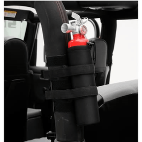 Smittybilt Jeep UTV Roll Bar Mount 2.5 Lb. Fire Extinguisher Holder - Recon Recovery