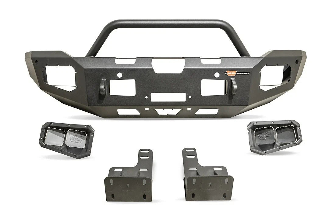 WARN Ascent Front Bumper | 2019–2022 Chevy Silverado 1500 | Winch Ready