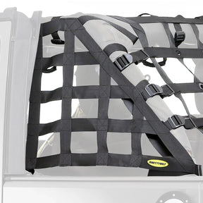 Smittybilt HD Black Cargo Web Trail Net For 2007-2018 Wrangler JK 2 Door - Recon Recovery
