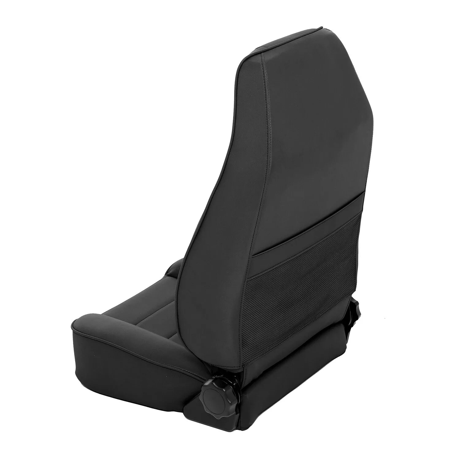Smittybilt Black Denim Factory Replacement Seat For 1976 - 2002 Jeep Wrangler CJ YJ TJ- Recon Recovery