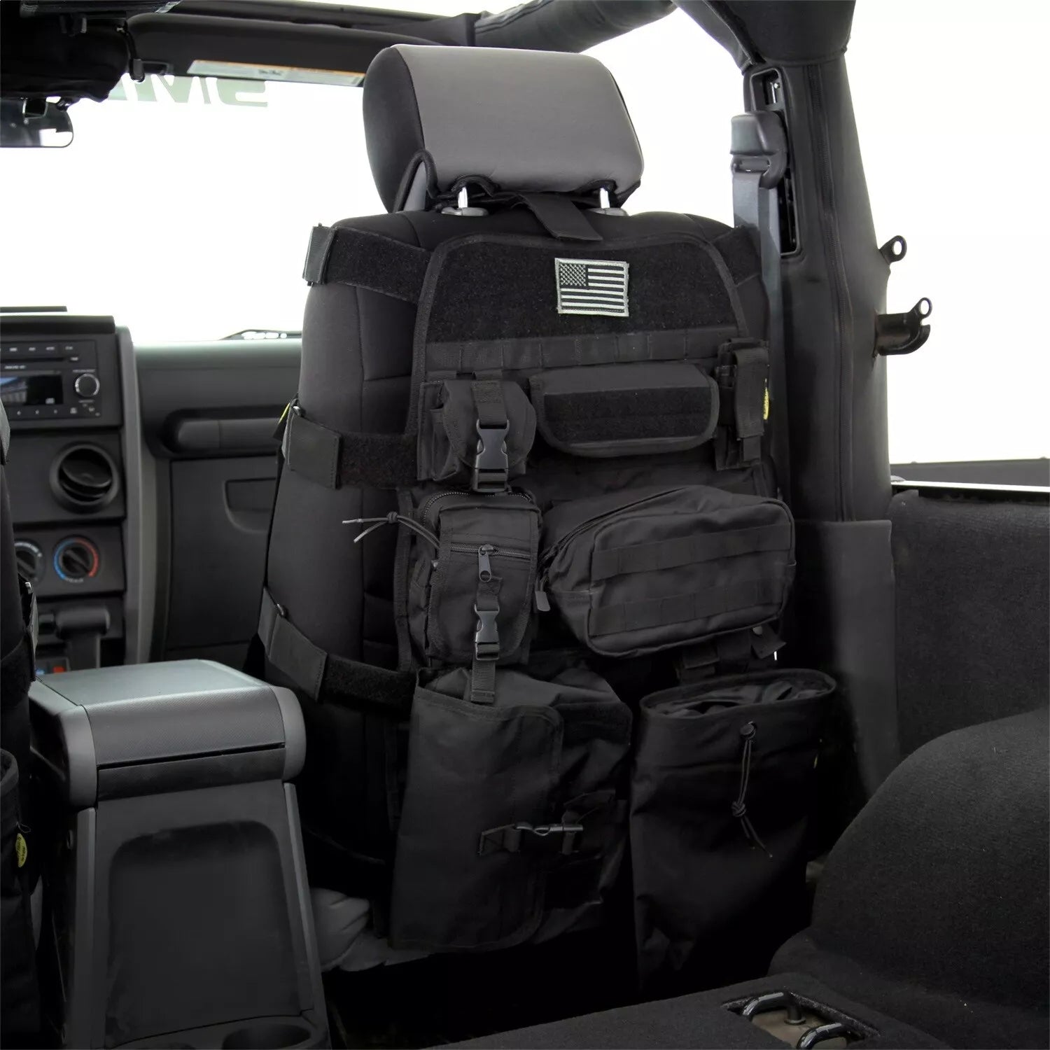 Smittybilt Gear Seat Cover For 1976-2018 Wrangler JK TJ YJ CJ7- Recon Recovery